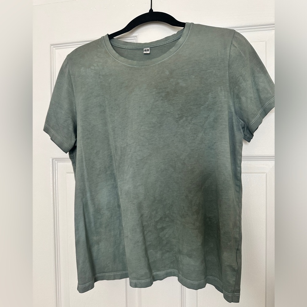 Hand-dyed UNIQLO t-shirt